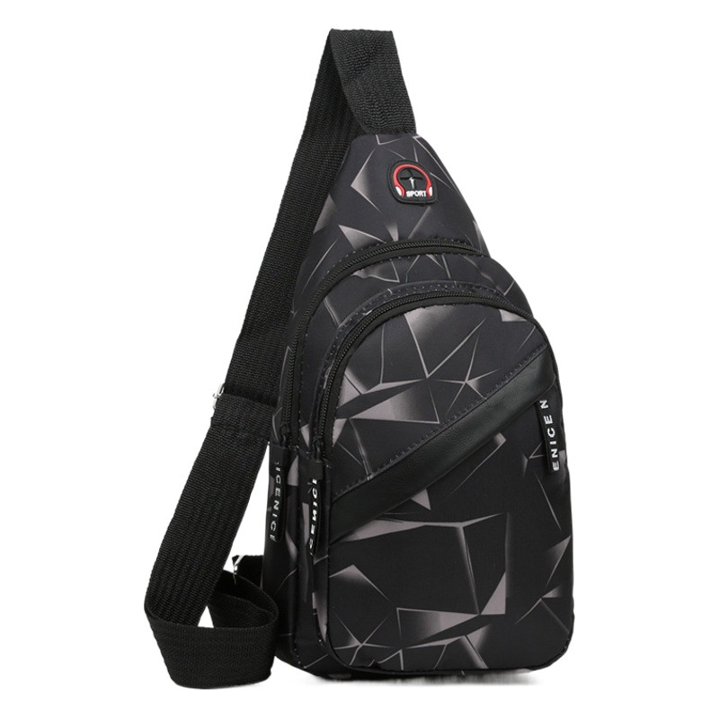2024 New Fashion Korean Style Crossbody Bag for Men and Women Lightweight Outdoor Sports and Leisure Couple Backpack Shoulder Bag