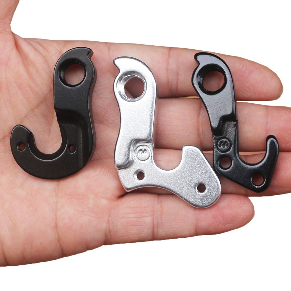 Mountain Bike Tail Hook Bicycle Rear Derailleur Hanging Ear Road Bike Aluminum Alloy Hanging Piece Variable Speed Hook Tail Hook Hook