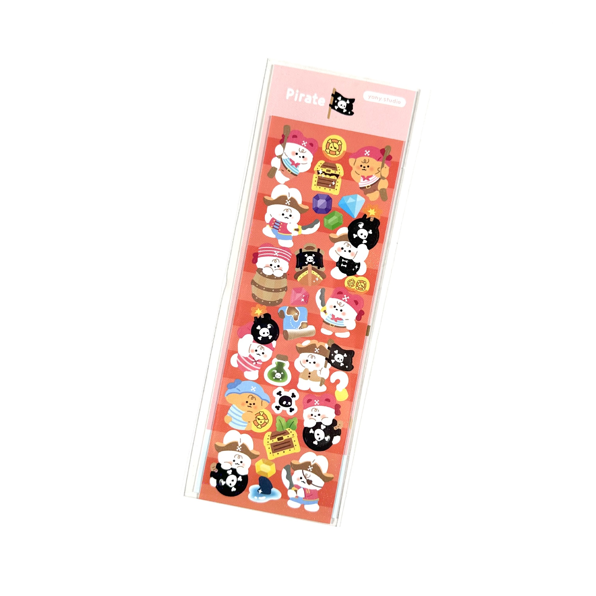 Picture of South Korea explosions cute cartoon animal stickers ins Korean goo card hand account diy laser creative stickers wholesale
