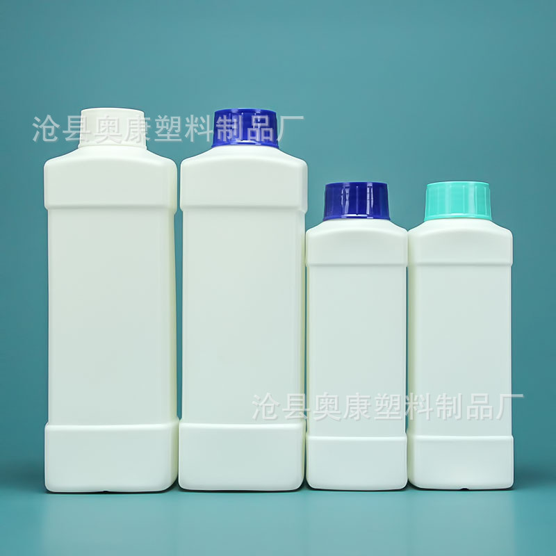 Thickened 1000ml Amway square plastic bottle liquid bottle 1L plastic bottle sample bottle sub-bottle