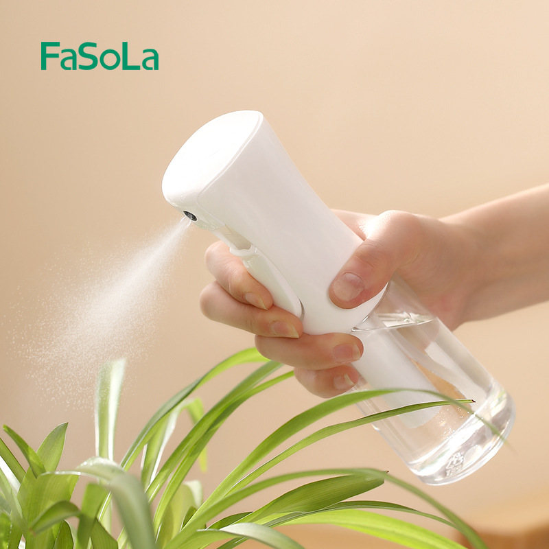 FaSoLa High Pressure Spray Bottle Alcohol Disinfection Makeup Hydration Ultra-fine Fog Atomized Spray Bottle Empty Bottle Pressing Dilution