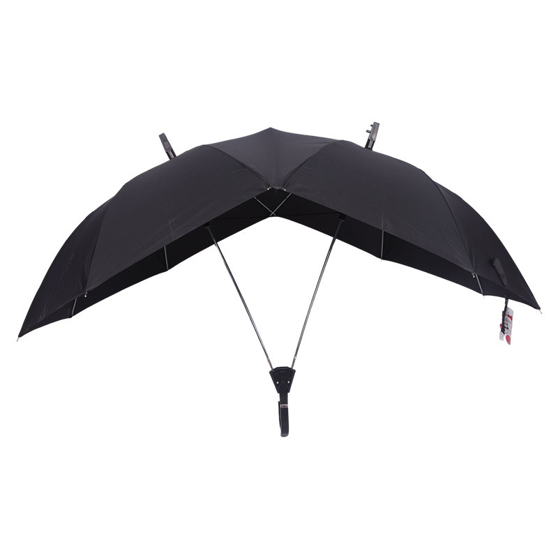 Picture of Cross-Border Popular Double Couple Umbrella One-Piece Automatic Sunny and Rainy Umbrella Creative Sun Protection Umbrella Large Double Parasol Wholesale