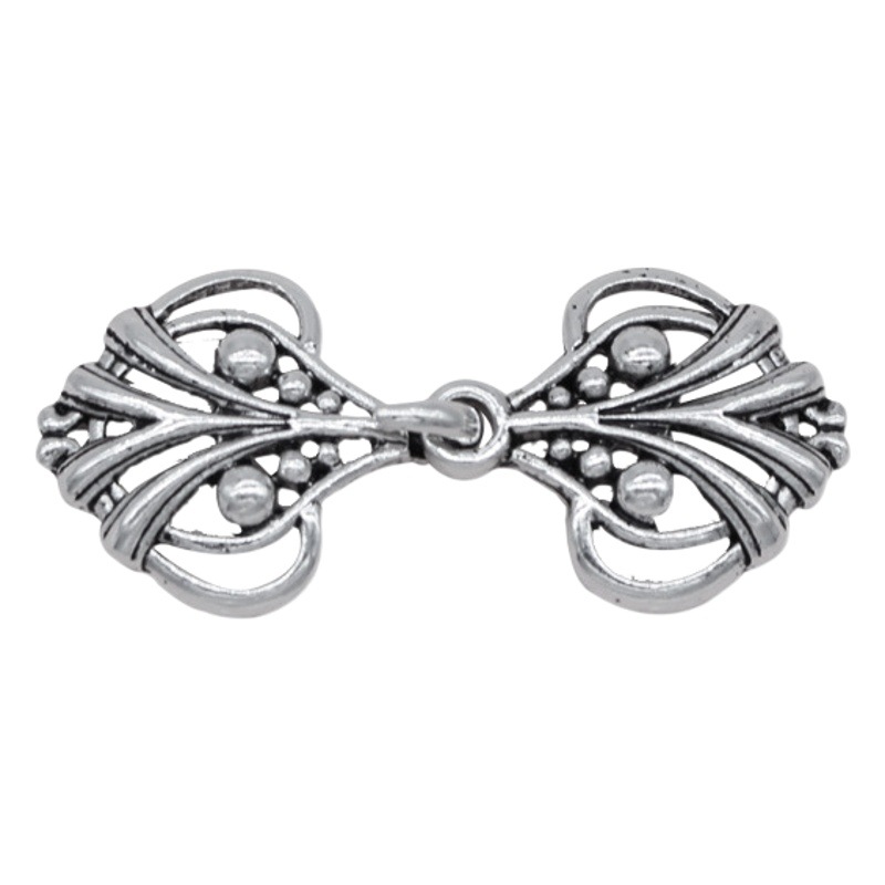 High-grade Metal Buckle European and American Retro Knight Cloak Buckle Hook Buckle Shirt Collar Clip Hand-sewn