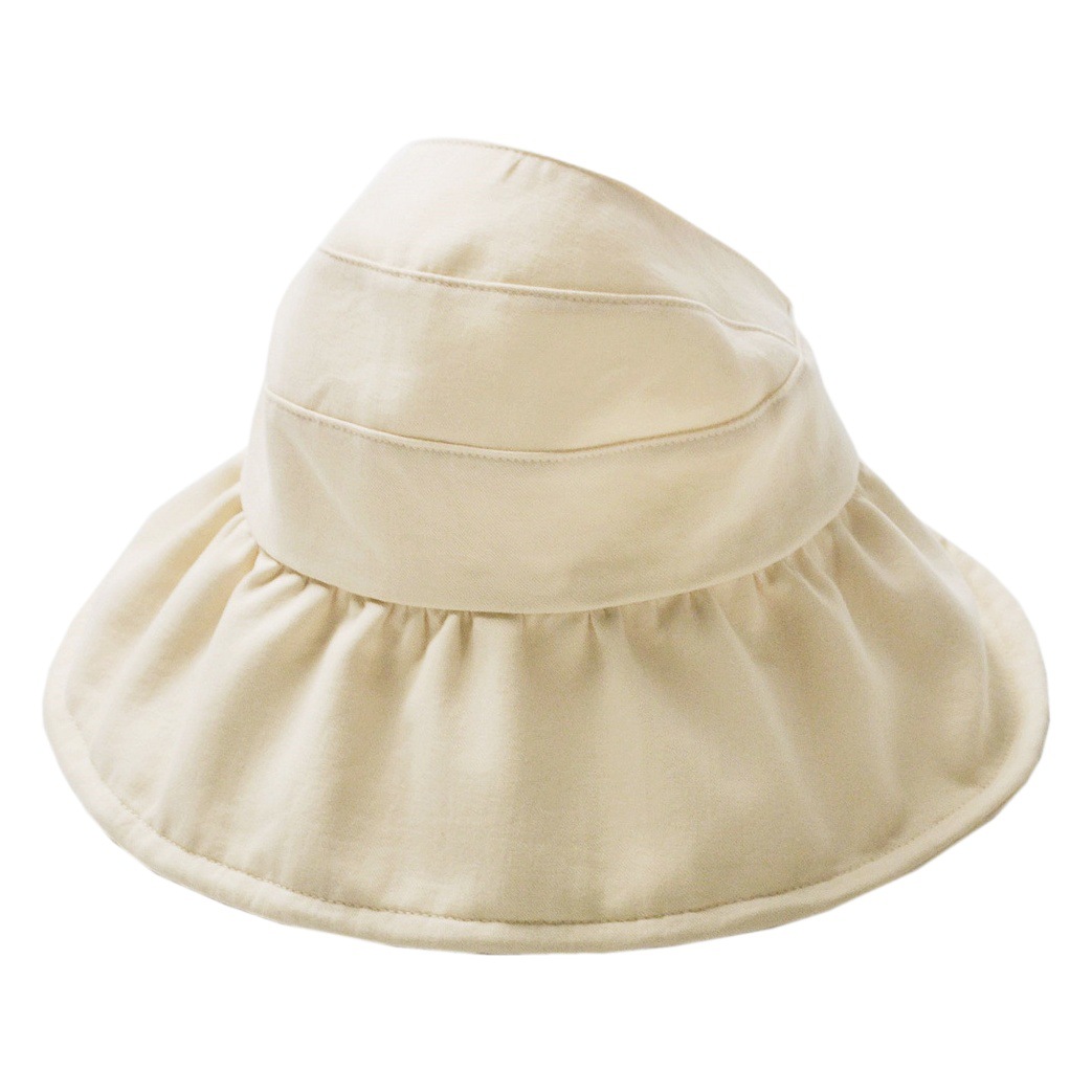 moinmlon Korean Style Summer New Girls Sun Hat Cotton Breathable Sun Hat Baby All-match Hat