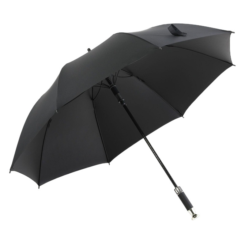 High-end automatic umbrella long handle oversized double car straight handle umbrella business black men's advertising umbrella printed logo