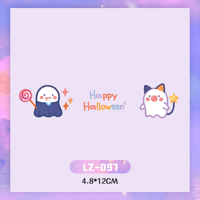 Picture of New Year's Day girl cute face makeup New year new year Creative face stickers love blush cute makeup stickers tattoo stickers