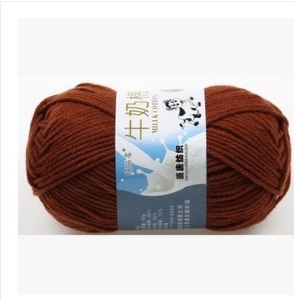 Picture of Five strands of milk cotton medium thick cotton yarn acrylic wool hook shoes wholesale Tang 5 strands of wool wholesale