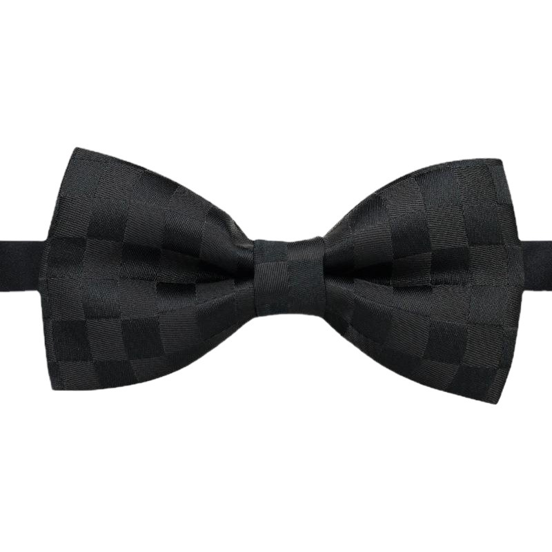 Fashion black bow tie wholesale men's formal wear business tie groom wedding dress bow best man