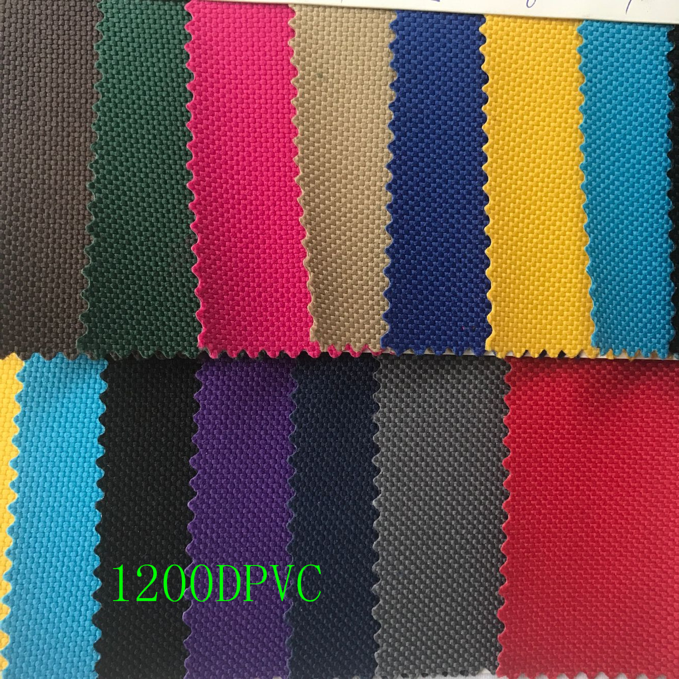 Spot 1200Dpvc Coated Oxford Cloth Luggage Tent Cosmetic Bag Polyester Fabric Waterproof Outdoor Use