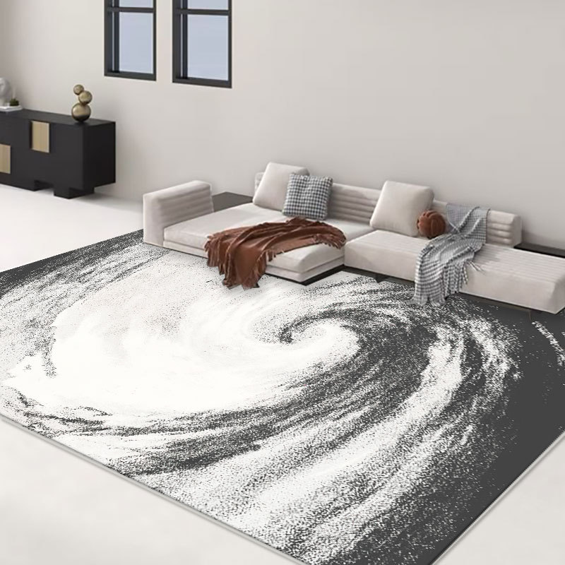 Cross-border Large-area Spread Crystal Velvet Room Carpet Instagram Style Tatami Bedside Carpet Household Living Room Carpet