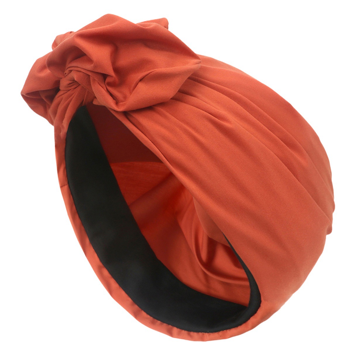 Women's cross turban hat 2022 adult fashion bag head hat French retro turban multi-belt pullover cap