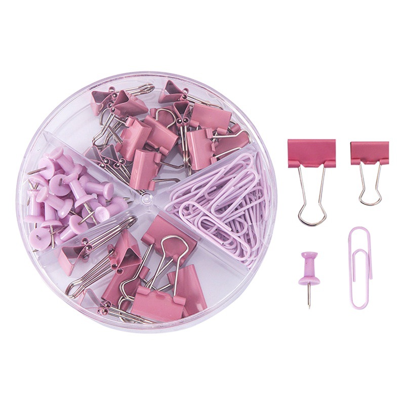 Macaron binding clip suit student examination paper material binding metal clip Office ticket clip long tail clip wholesale