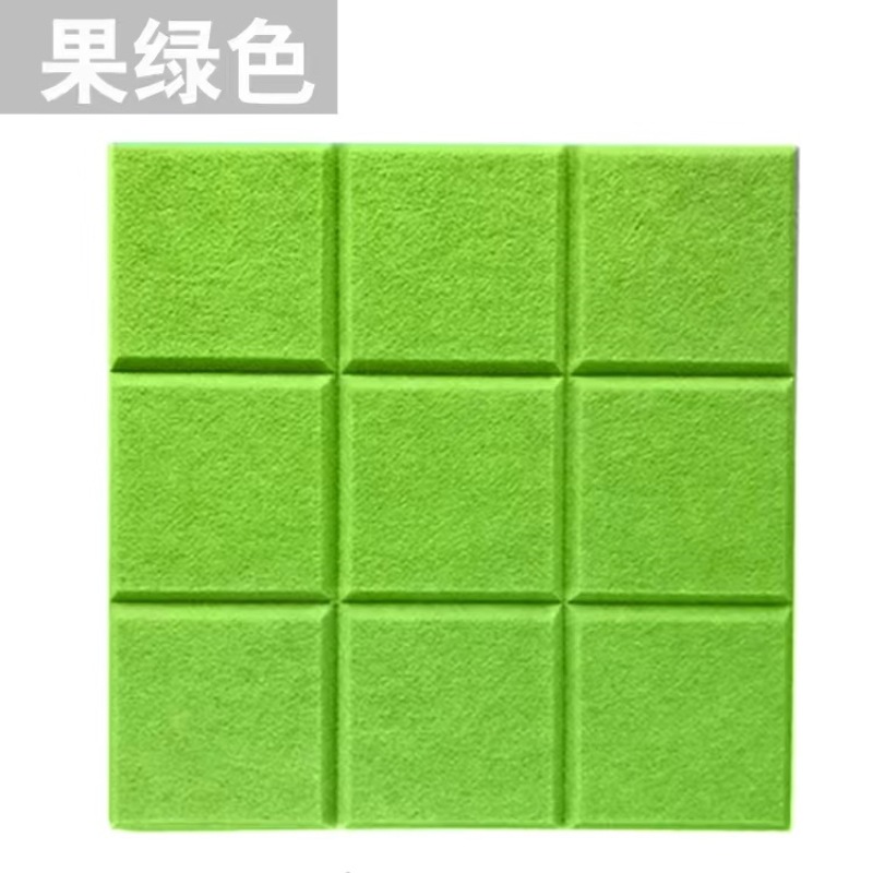 Picture of Cross-border supply Jiugongge felt wall board environmental protection sound insulation board polyester fiber sound-absorbing board acoustic art decorative wall