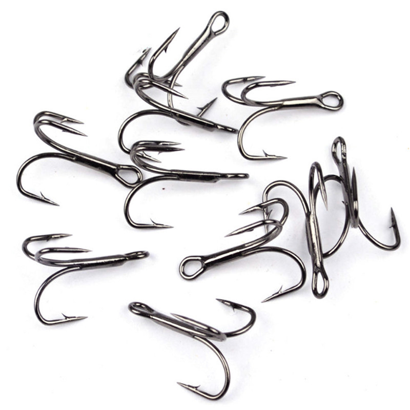 Picture of High carbon steel Luya hook three anchor hook three hooks 4 times reinforced anchor hook Luya hook three claw hook hook wholesale