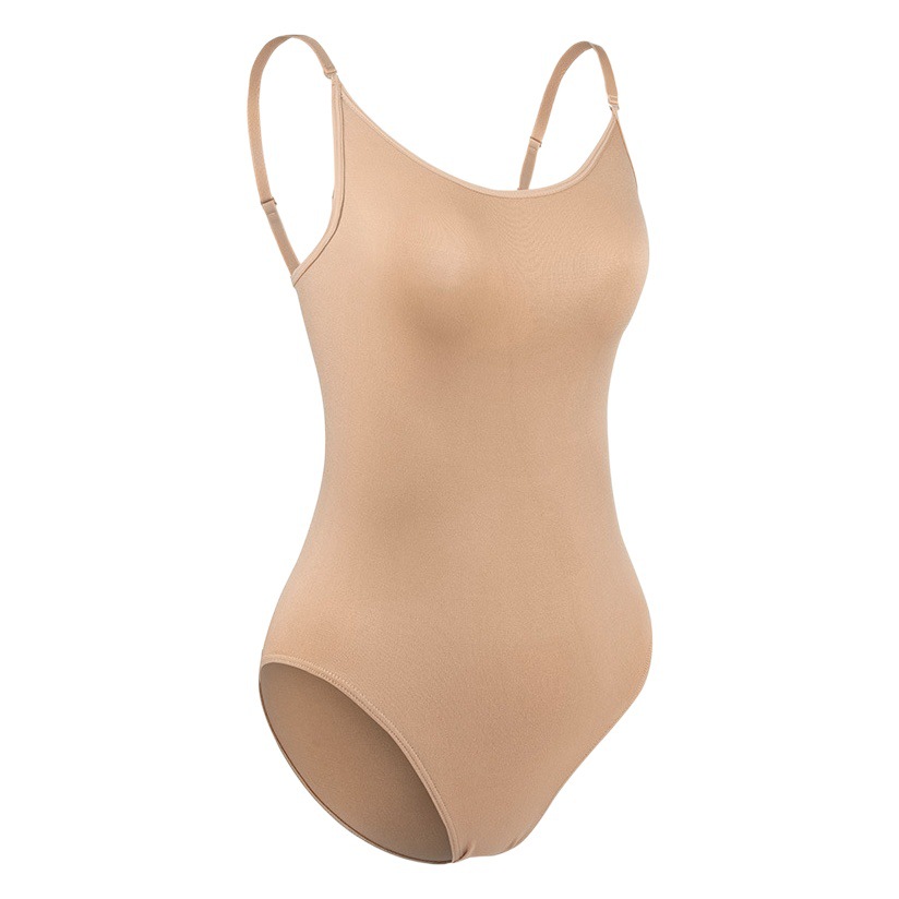 Ballet Dance Practice Suit Flesh Sling Base Covering Suit Skin Color Invisible Clothing Female Adult Gymnastics Suit Grab Suit