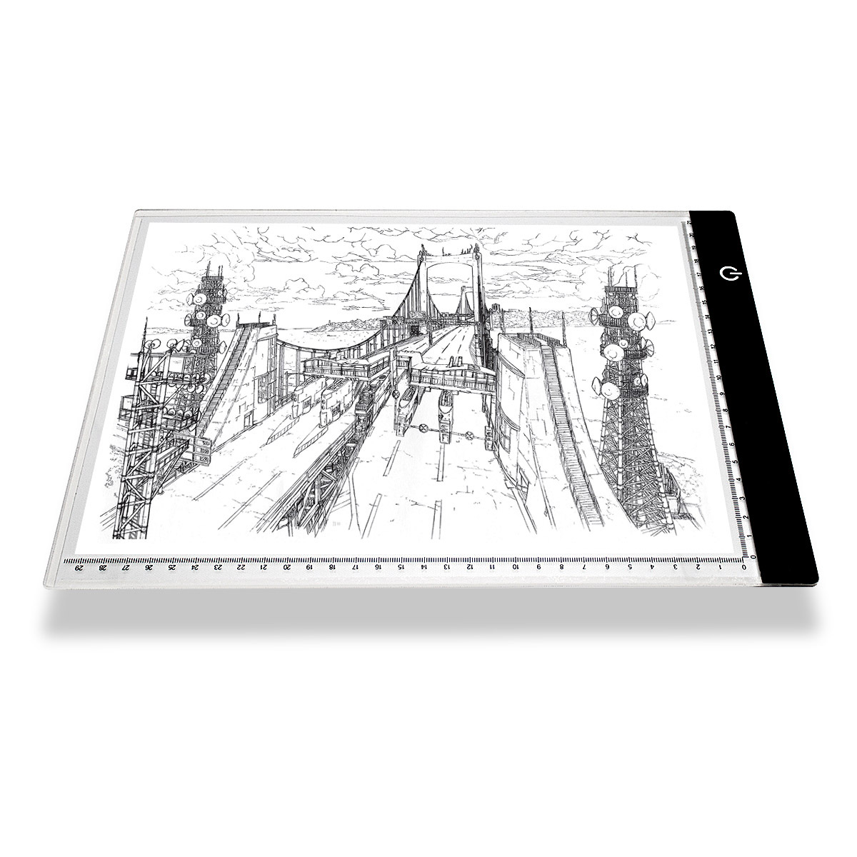 a4 drawing board led copy board light plate drawing calligraphy light table light and convenient copy board Copy table