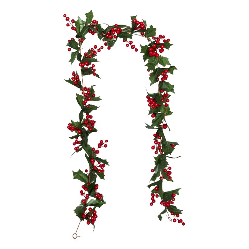 Amazon Red Fruit Rattan Christmas Fruit Acacia Fruit Holly Fruit Rattan Wall Hanging Spring Festival Festive Rattan