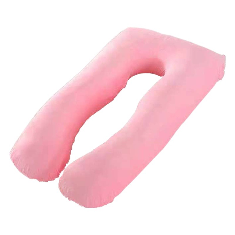 Maternity Pillow Direct Sales Amazon Multifunctional Maternity Pillow Side Sleeper Pillow Pure Cotton Removable and Washable U-Shaped Nap Pillow Cushion