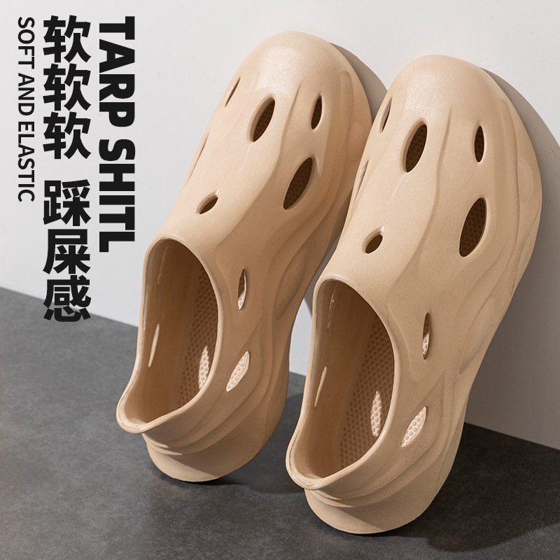 Hole Shoes Men's Casual Shoes sneaker Sneakers Men's Tracing Shoes Beach Shoes Men's EVA Wading Shoes Outer Wear Sandals Men