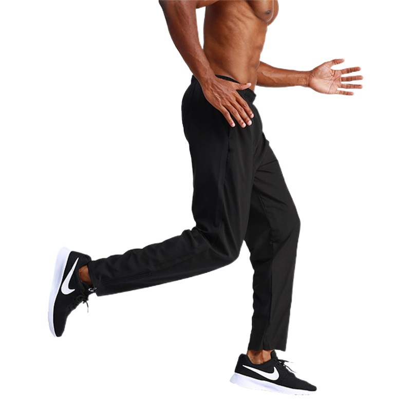 Woven Casual Straight Basketball Sports Pants Men's Loose Outdoor Running Quick-drying Pants Sports Pants Wholesale