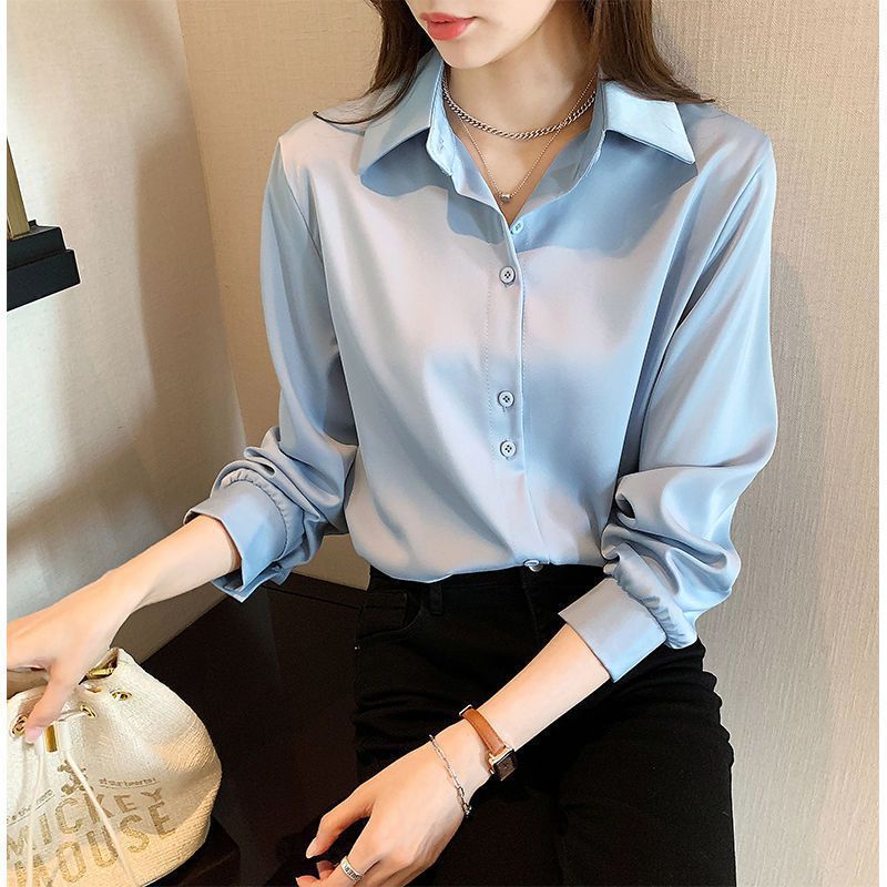 Shirt Women's 2025 Spring, Autumn and Summer New Style High-End Summer Loose French Outer Top White Shirt Trend