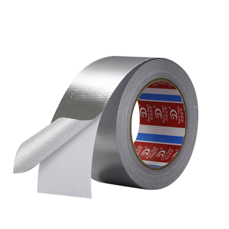 Picture of Glass Fiber Aluminum Foil Tape Thickened Flame Retardant High Temperature Waterproof Tear-proof Aluminum Foil Tape Range Hood Tin Foil Paper