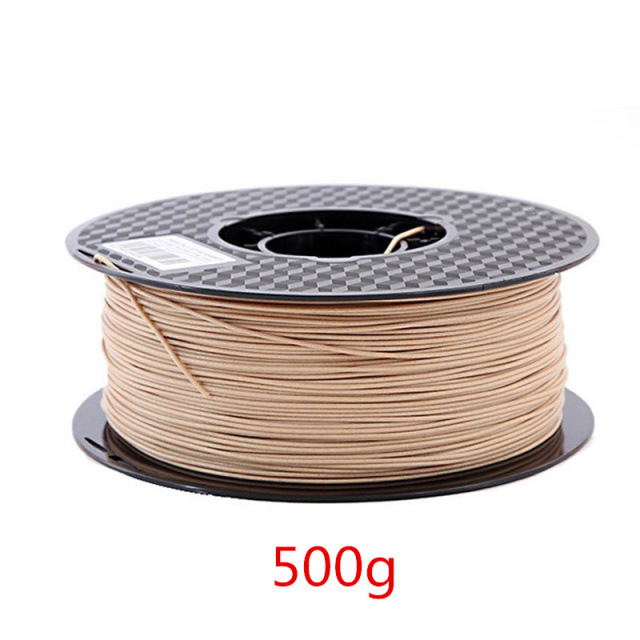 Picture of Sandalwood Redwood Walnut 3D Printer Consumables PLA Light Wood 1KG Consumables Ebony 1.75mm Deep Wood Color