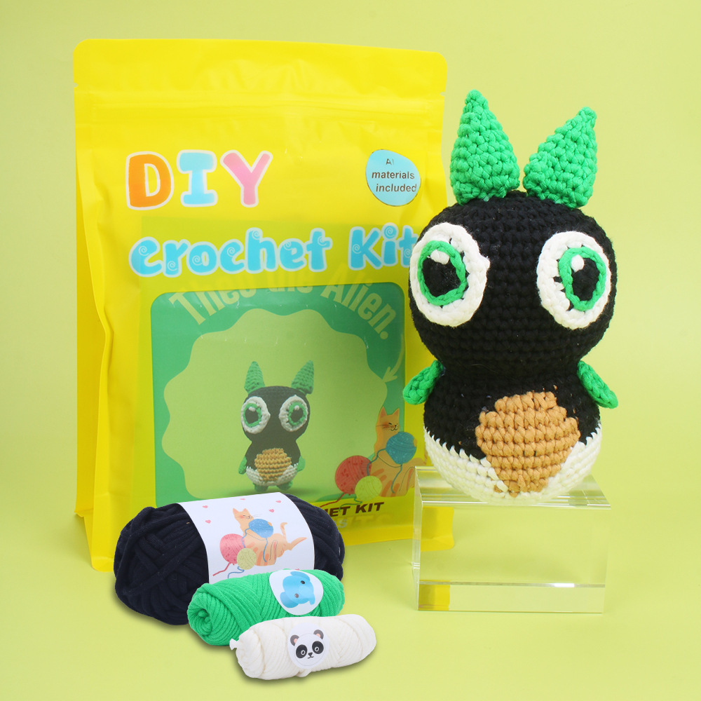 Picture of Cross-border new DIY crochet kit kit, animal doll handmade crochet kit, animal crochet kit, pendant