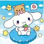 Picture of Original God New Diamond painting children student diy handmade diamond material package with frame Cartoon Cartoon educational toys