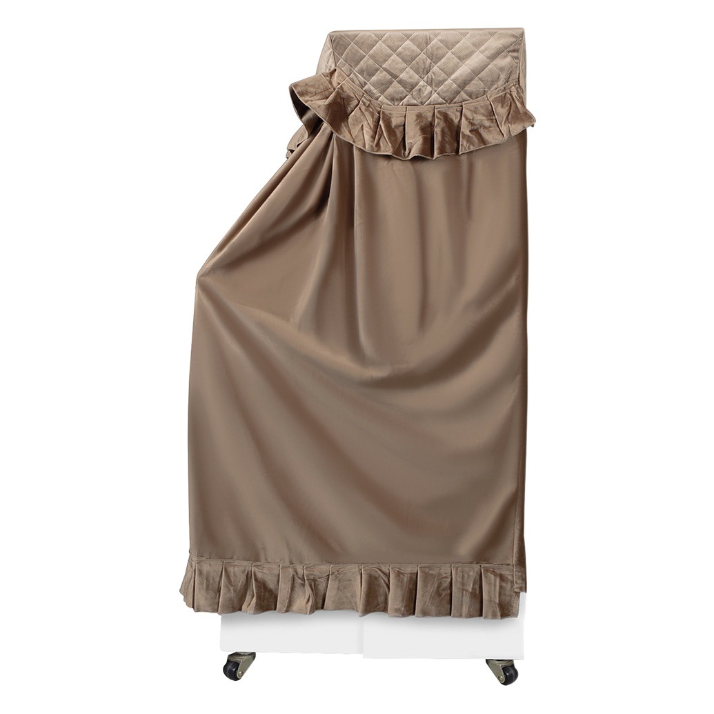 Wholesale 88 Key Piano Cover Dutch Velvet Thickened Vertical Full Dust Cover Ruffled Pleated Piano Cover Piano Cover Piano Cover Piece