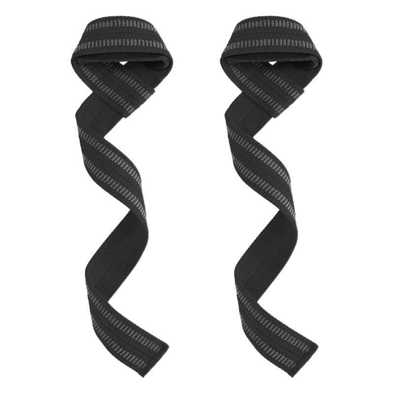 Shiwei weightlifting booster band wrist guard fitness black and gray anti-drop tension band strength band wrist support hard pull band wholesale
