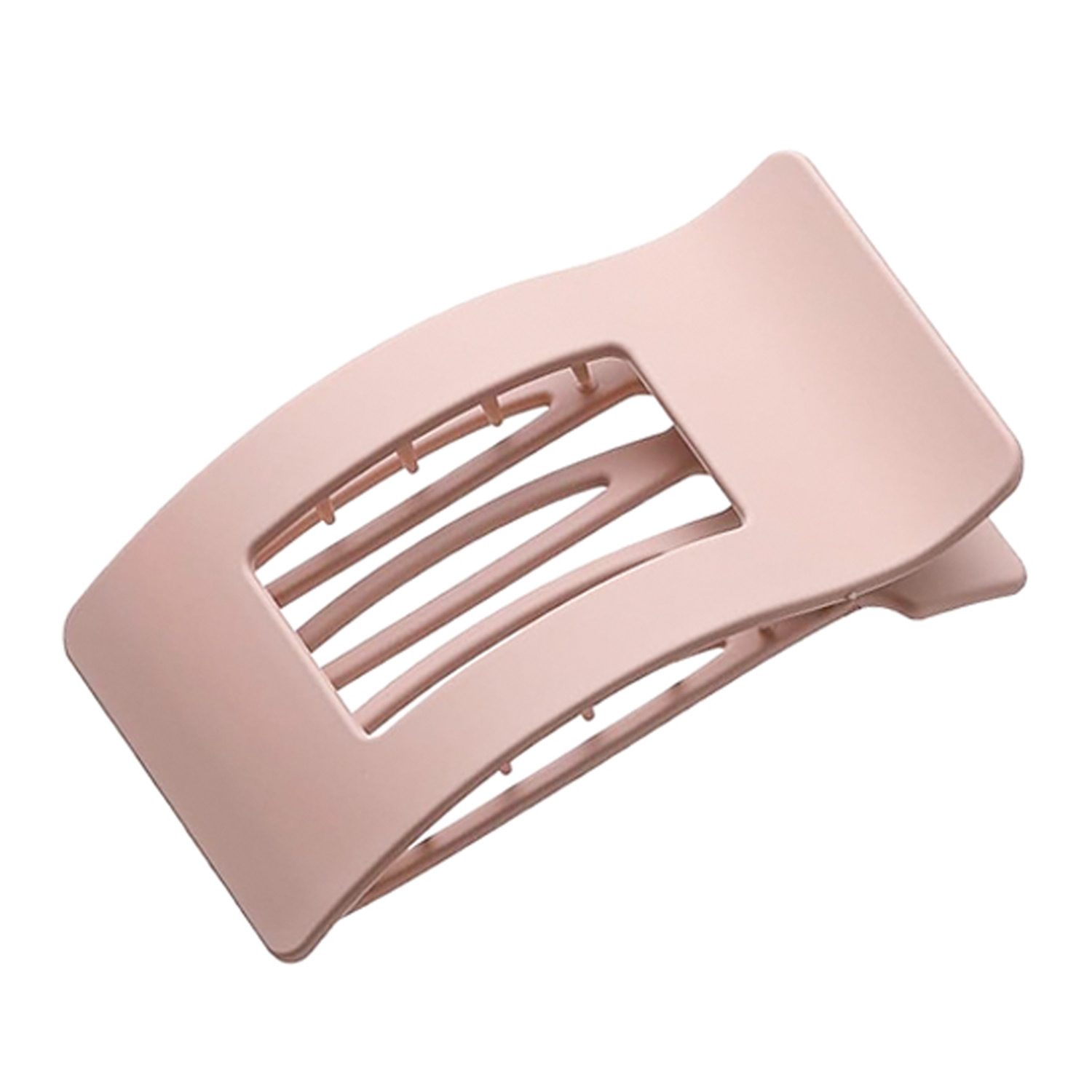 Picture of Cross-Border Large Flat Duckbill Clip Oval Hair Claw Clip European and American Fashion Back of the Head Claw Clip French Matte Hair Accessory
