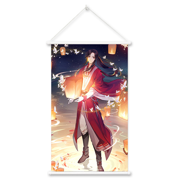 Picture of Shenzhen factory God blessing hanging painting wholesale comic exhibition peripheral scroll painting spray painting secondary yuan Anime Poster