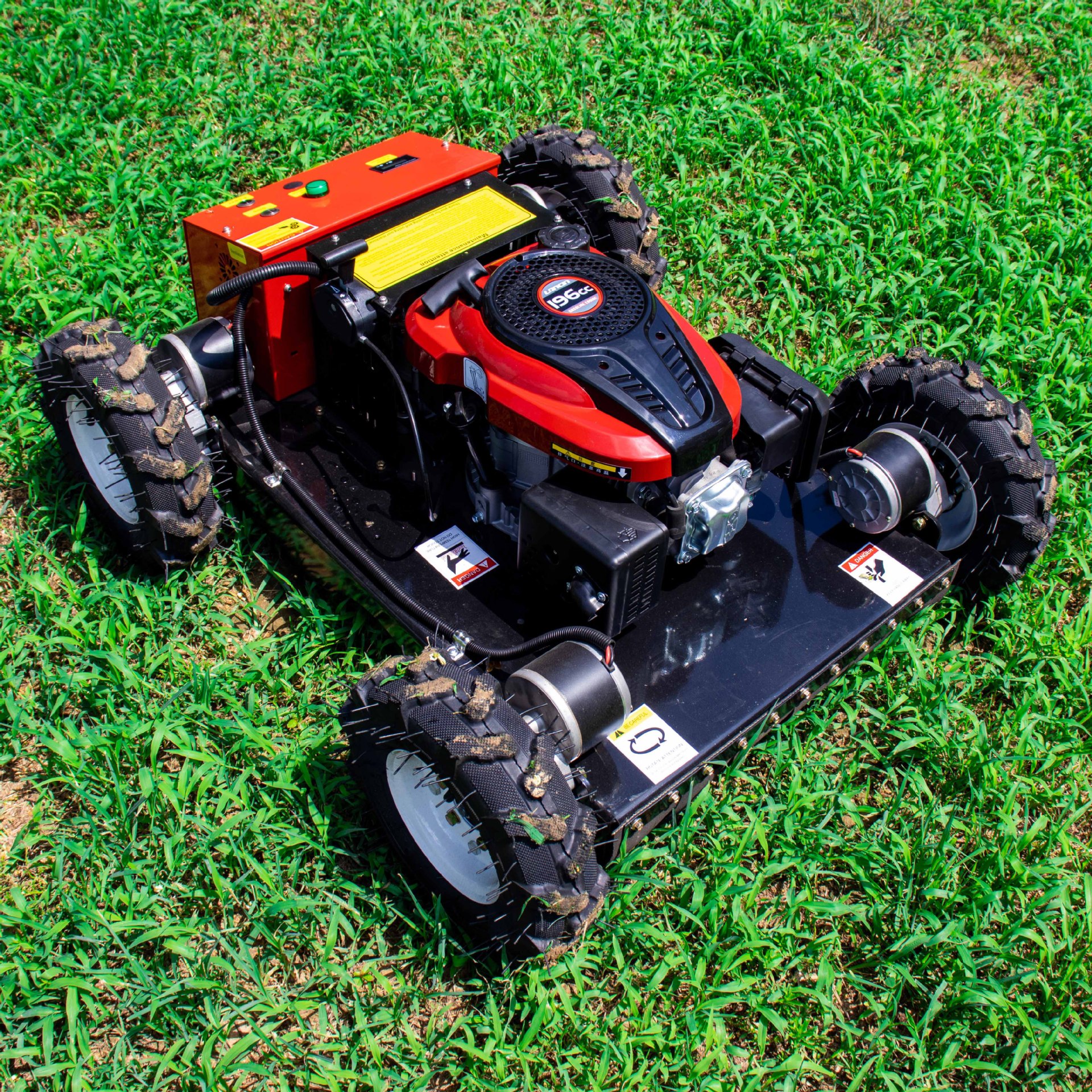 Export Australian Agricultural Remote Control Lawnmower Orchard Embankment Weeder Robotic Lawnmower Orchard Embankment Weeder
