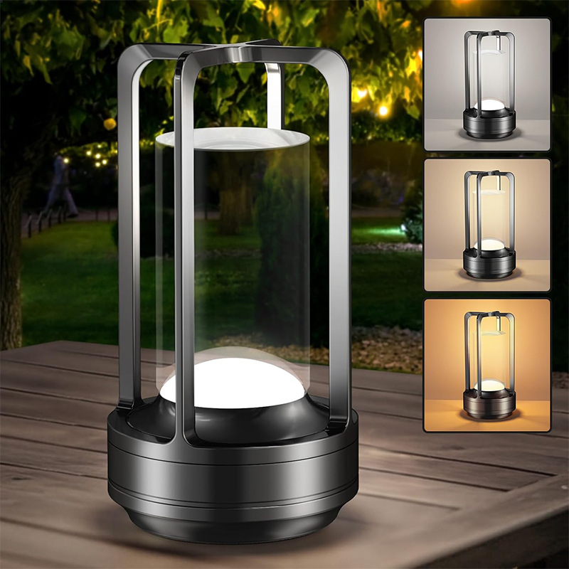 Picture of Cross-border LED table lamp camping touch charging ambient light decoration ornament bar bedside night light cross-border hot sale