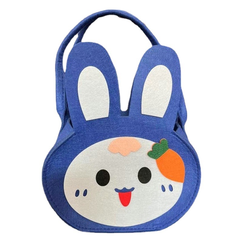 Cartoon Gift Bag Children's Doll Small Felt Gift Bag Full Moon Birthday Gift Bag Lunch Box Bag