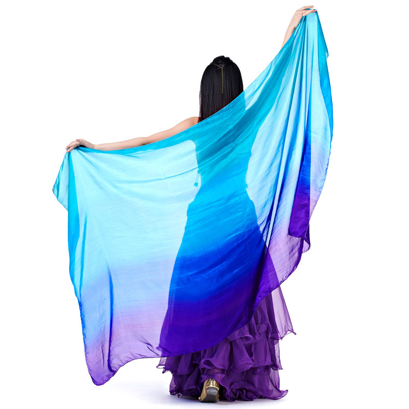 200x 110cm pure silk gauze, belly dance gauze, belly dance throwing yarn, belly dance stage supplies