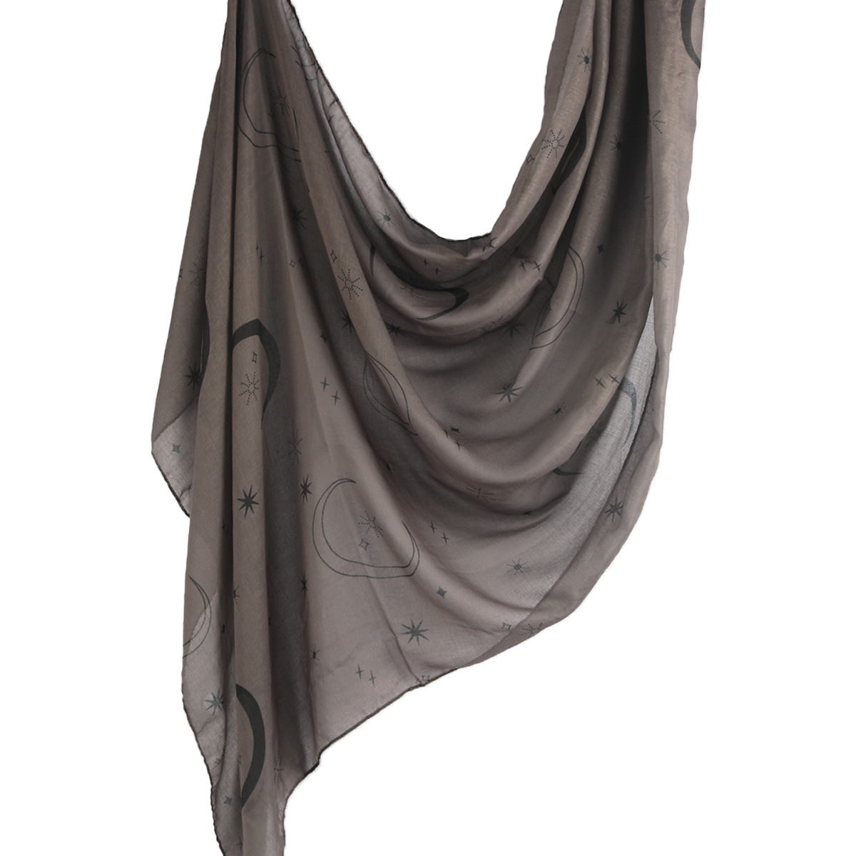 Picture of Best-Selling Watercolor Tie-Dye Cotton Scarf Arabian Satin Polyester Long Scarf Turkish Middle Eastern Scarf