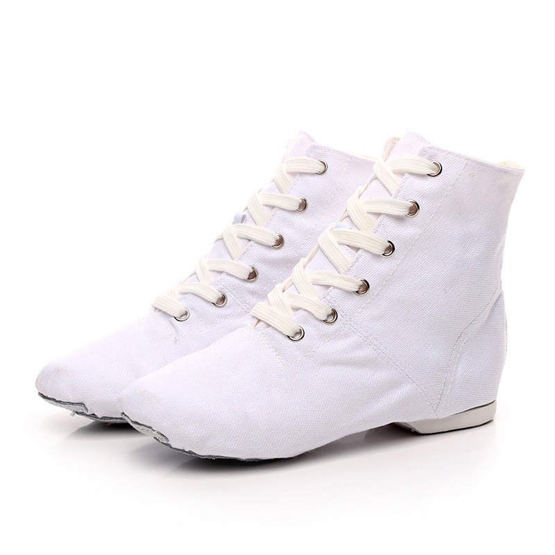 Picture of A generation of high-top canvas jazz dance shoes adult yoga shoes women's ballet children's dance shoes foreign trade wholesale