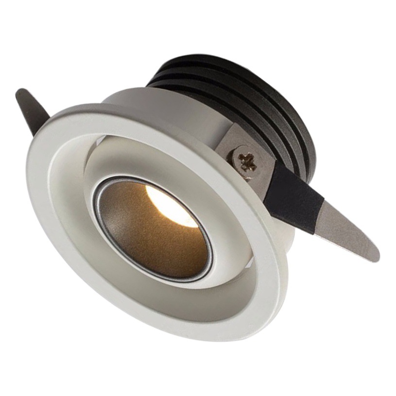 Led Embedded Mini Spotlight Cob Downlight for Wine Cabinets and Display Cabinets, Anti-Glare, Dimmable, Low-Voltage Smart Small Light
