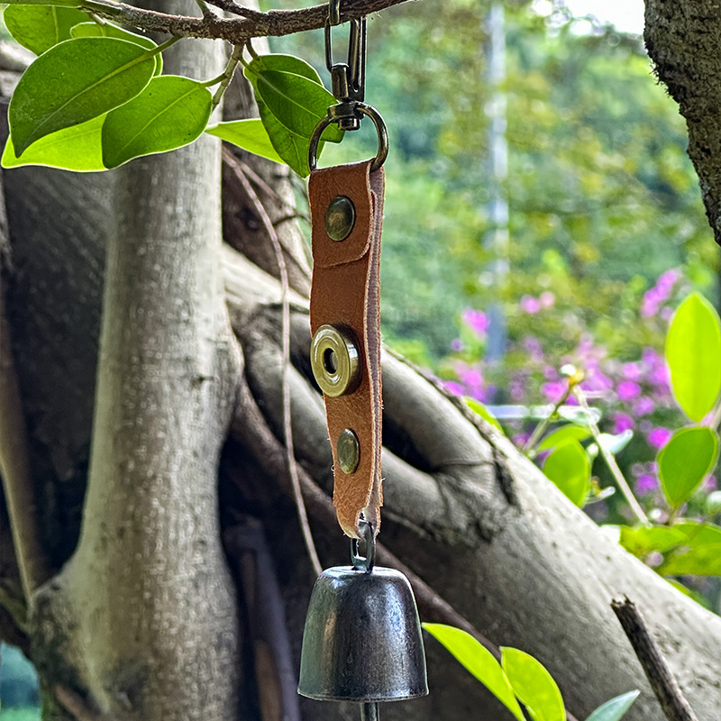 Picture of Outdoor escape bear Bell camping atmosphere wind chimes pendant keychain accessories hiking reminder Bell pet hanging Bell