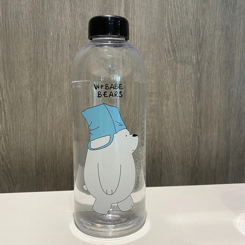 Picture of Large-capacity Plastic Straw Large Water Cup Plastic Wholesale Water Bottle High-looking Big Fat Cup Water Kettle Cute Summer