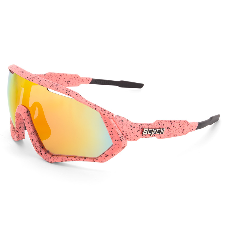Picture of Foreign trade sunglasses men and women riding glasses outdoor sports glasses bicycle dustproof sunglasses soft nose pad wholesale