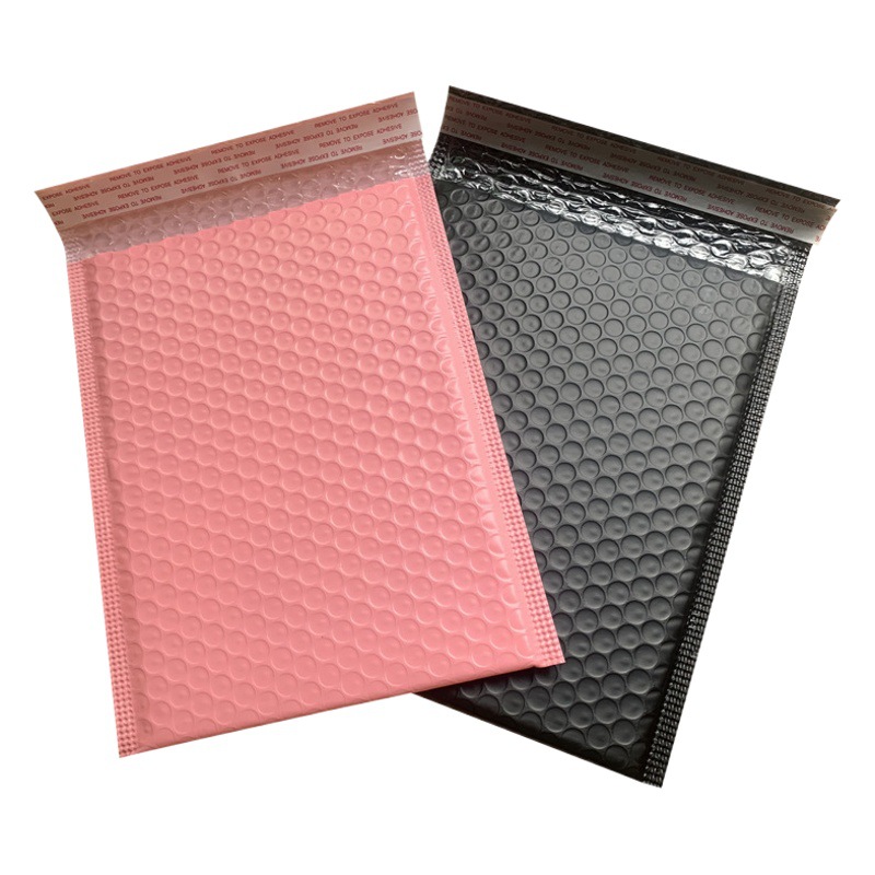 Pink Bubble Bag Thickened Express Bag Packaging Foam Co-extruded Film Bulk Packing Bag Cute Bubble Envelope Bag