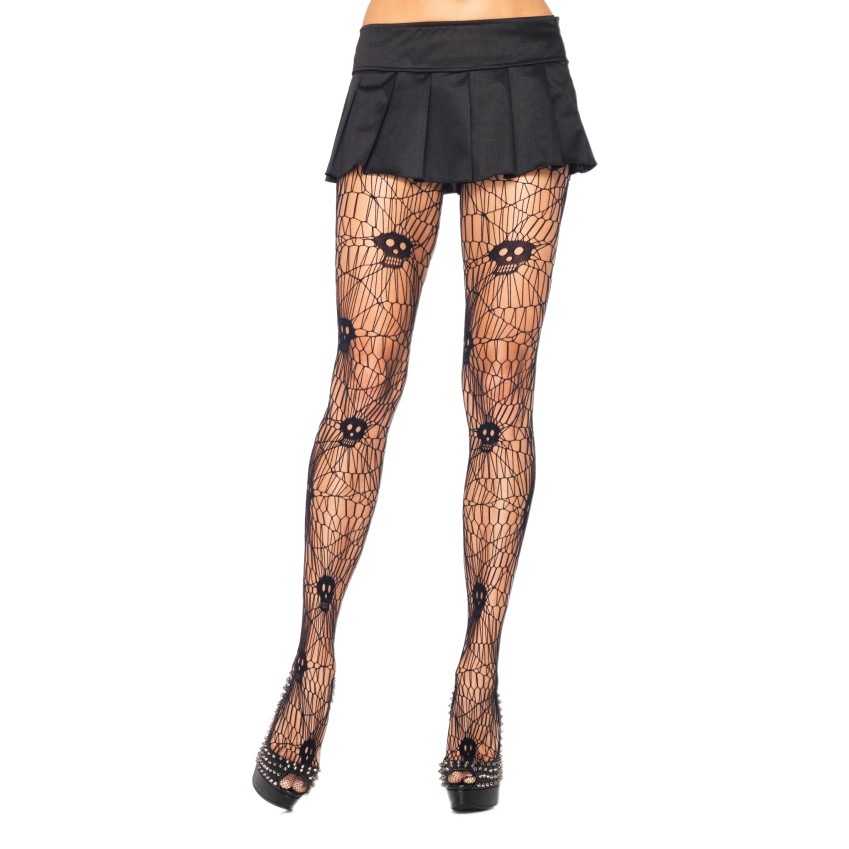 All-match spider pantyhose sexy hollow pantyhose Halloween foreign trade hot sexy fishing net pantyhose