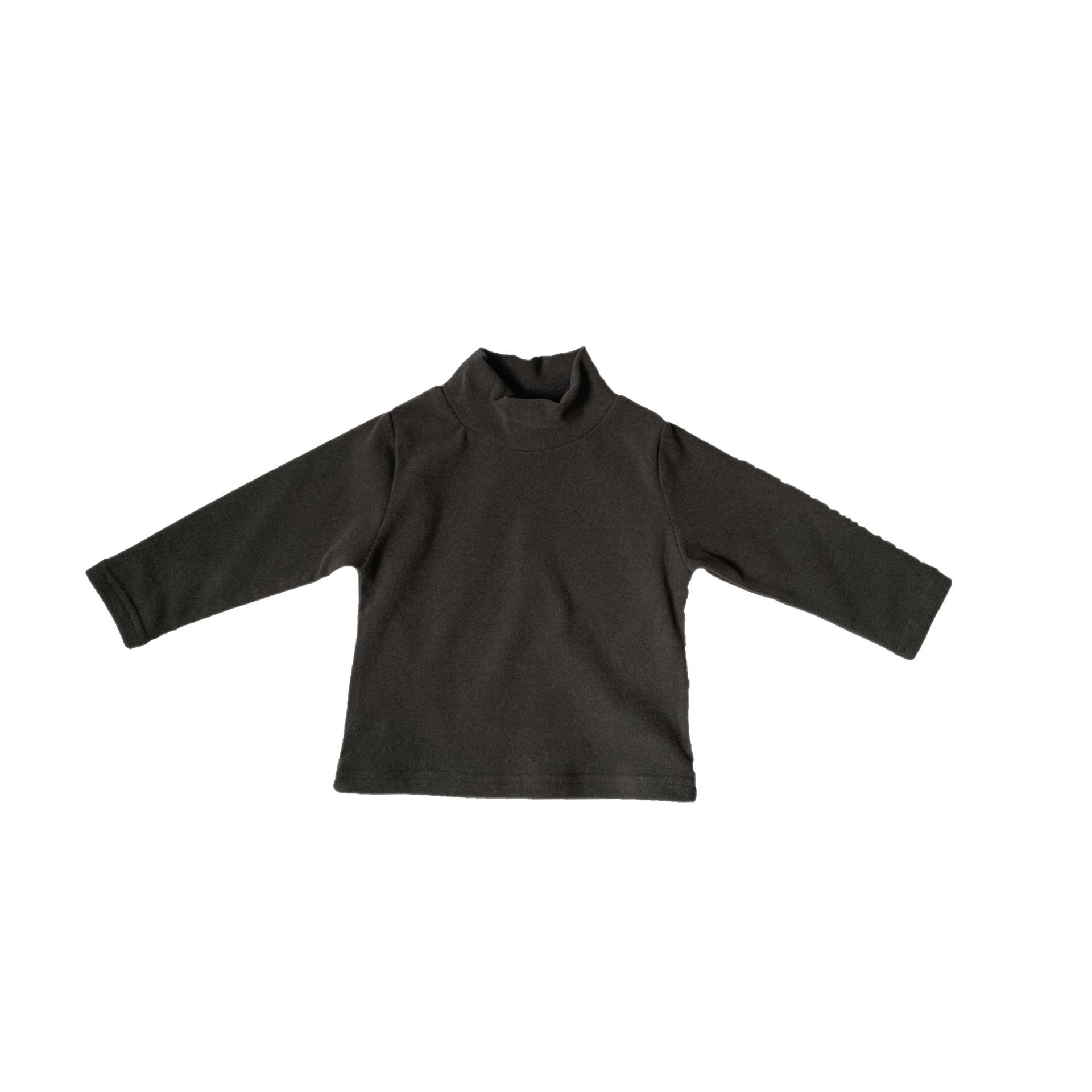 Picture of GL-kids Korean Autumn and Winter New Children's Half-High Collar Long-Sleeved Base Shirt for Boys and Girls Solid Color Thickened Top