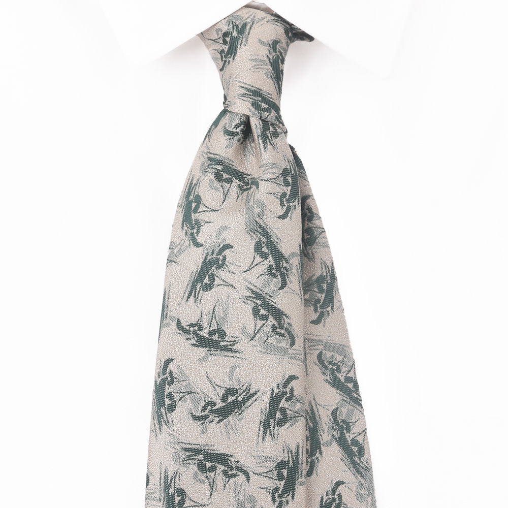 Picture of Tie Men's Dress Korean British Gentleman European and American Style Striped Brown khaki 8CM Hand Tie Professional Fashion