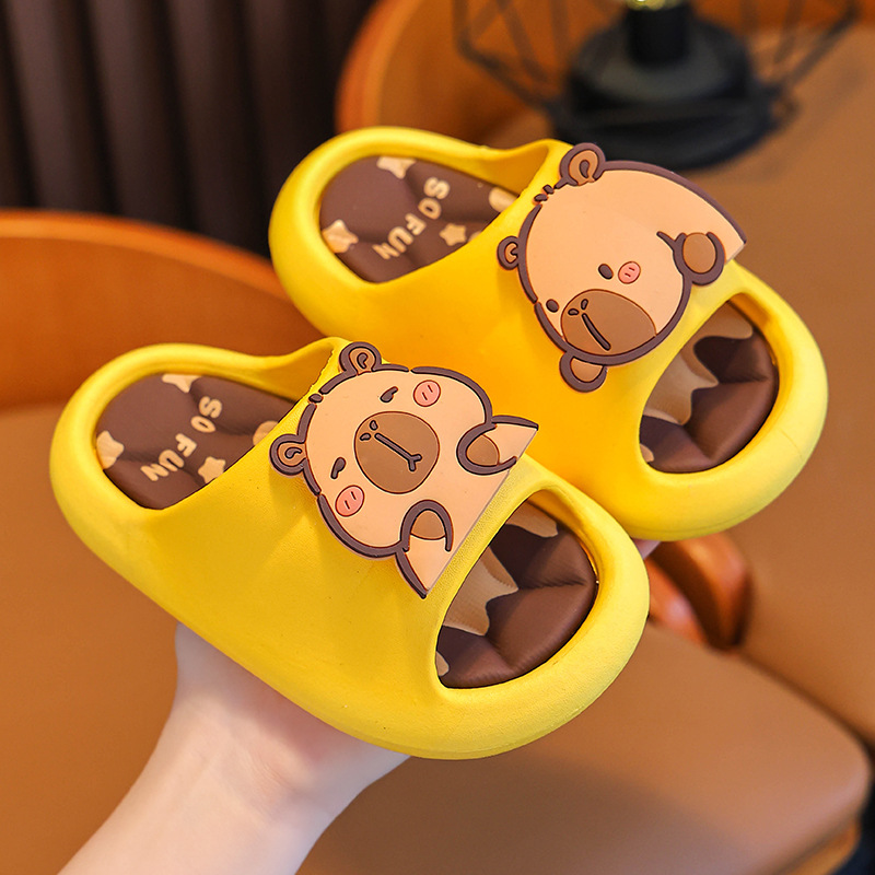 Picture of Kapi Bala Summer Children's Sandals and Slippers Summer Non-slip Cute Boys and Girls Home Bathing Big Children's Baby Slippers