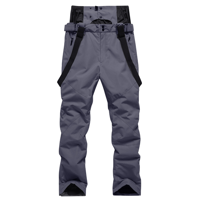 Picture of 2022 new ski pants men's and women's plus size warm veneer double waterproof windproof pants e-commerce support a generation of hair