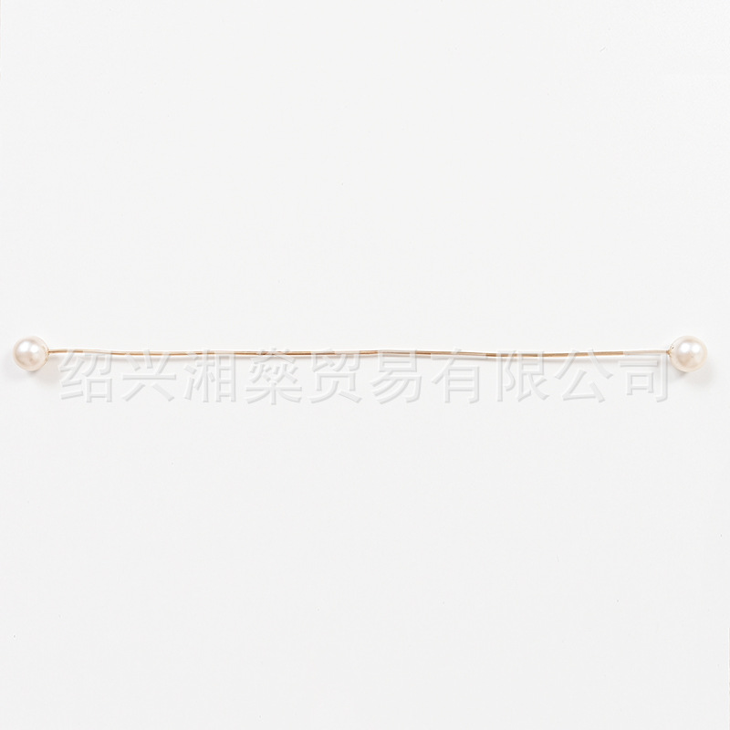 Picture of Modern minimalist metal two Pearl Curtain straps Amazon Middle East curtain decorative window screen buckle finished product in stock